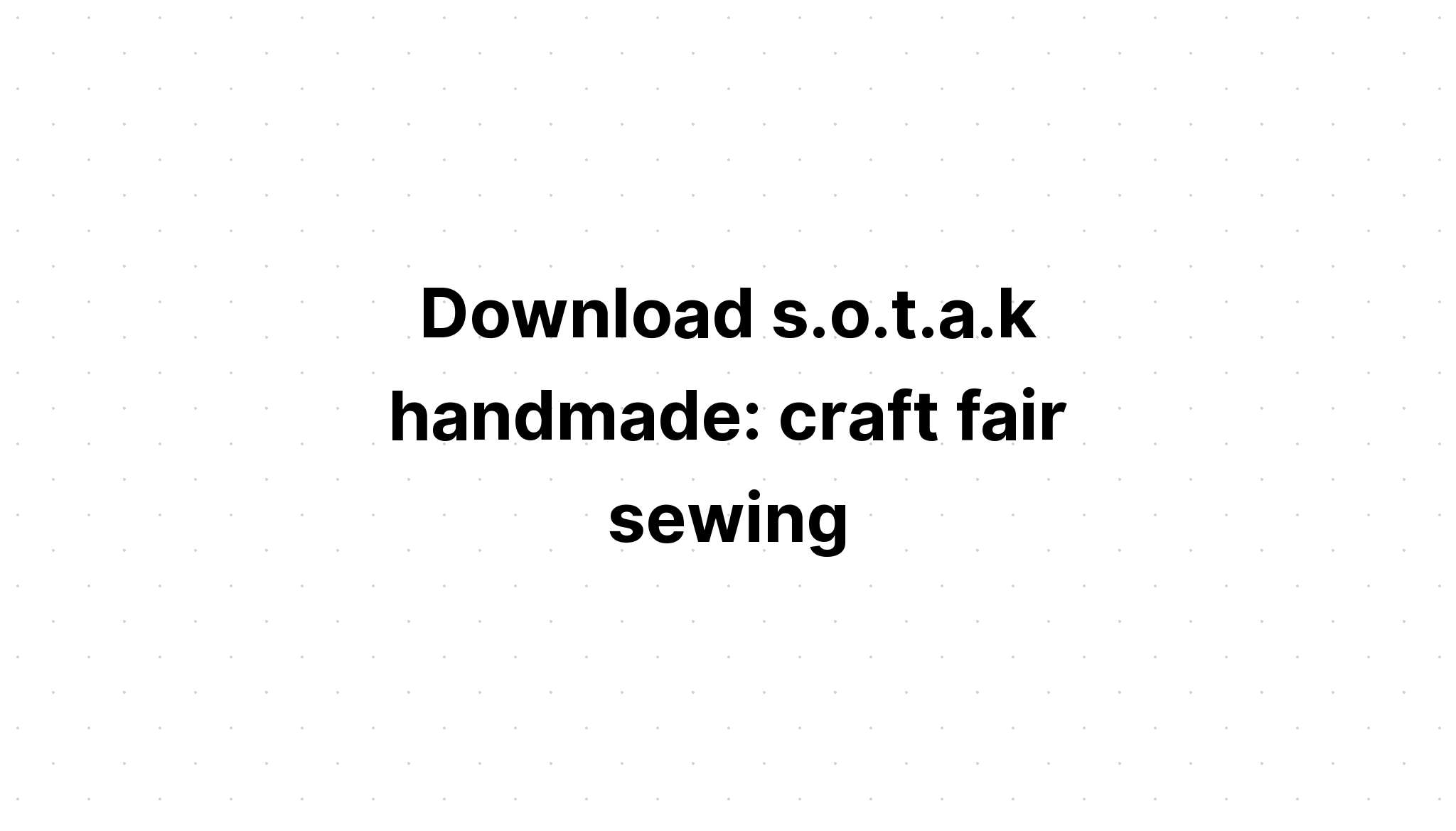 Download Sewing Crafters SVG File